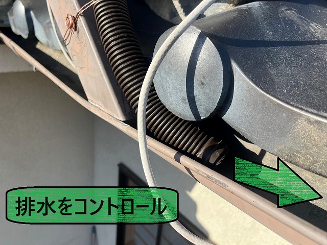 笛吹市　雨樋交換工事